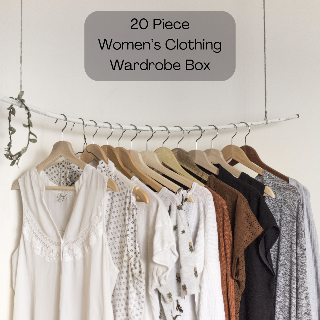 20pc Women's Clothing Size Specific Wardrobe Box