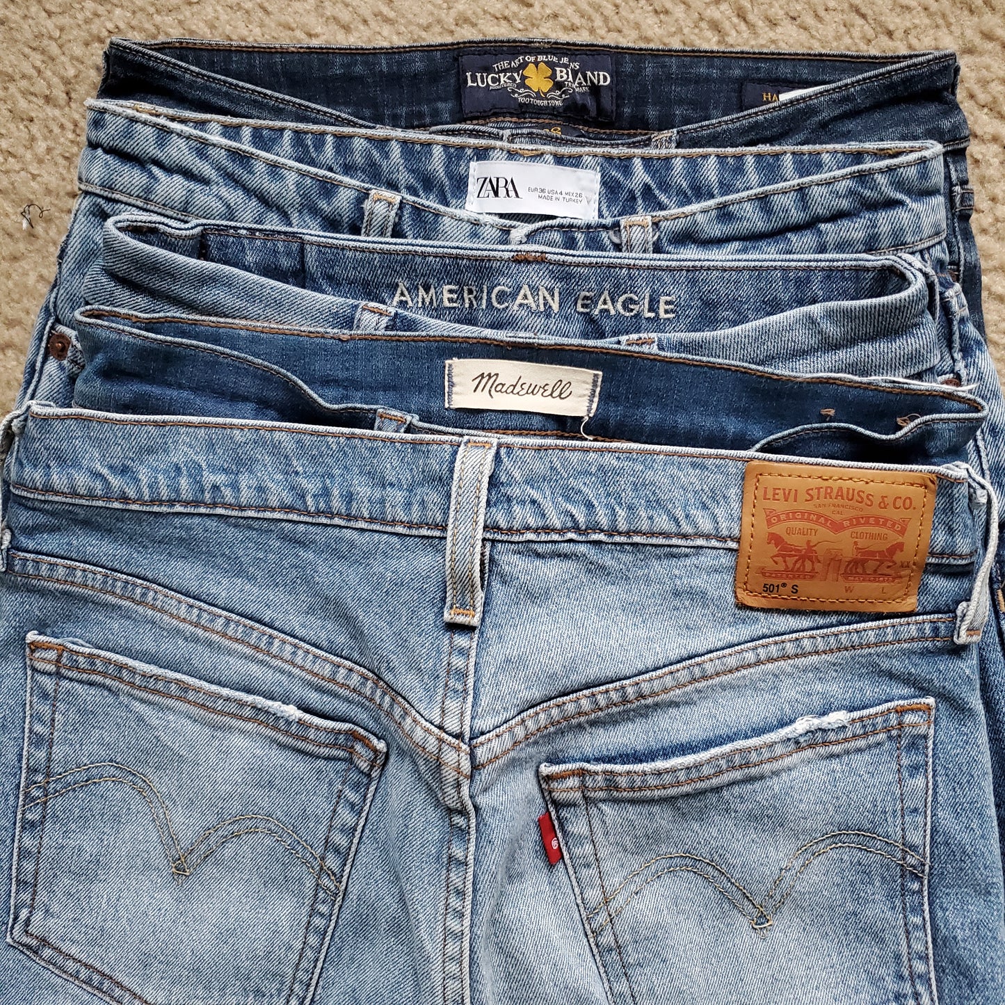 Women's 20pc Premium Assorted Denim Lot
