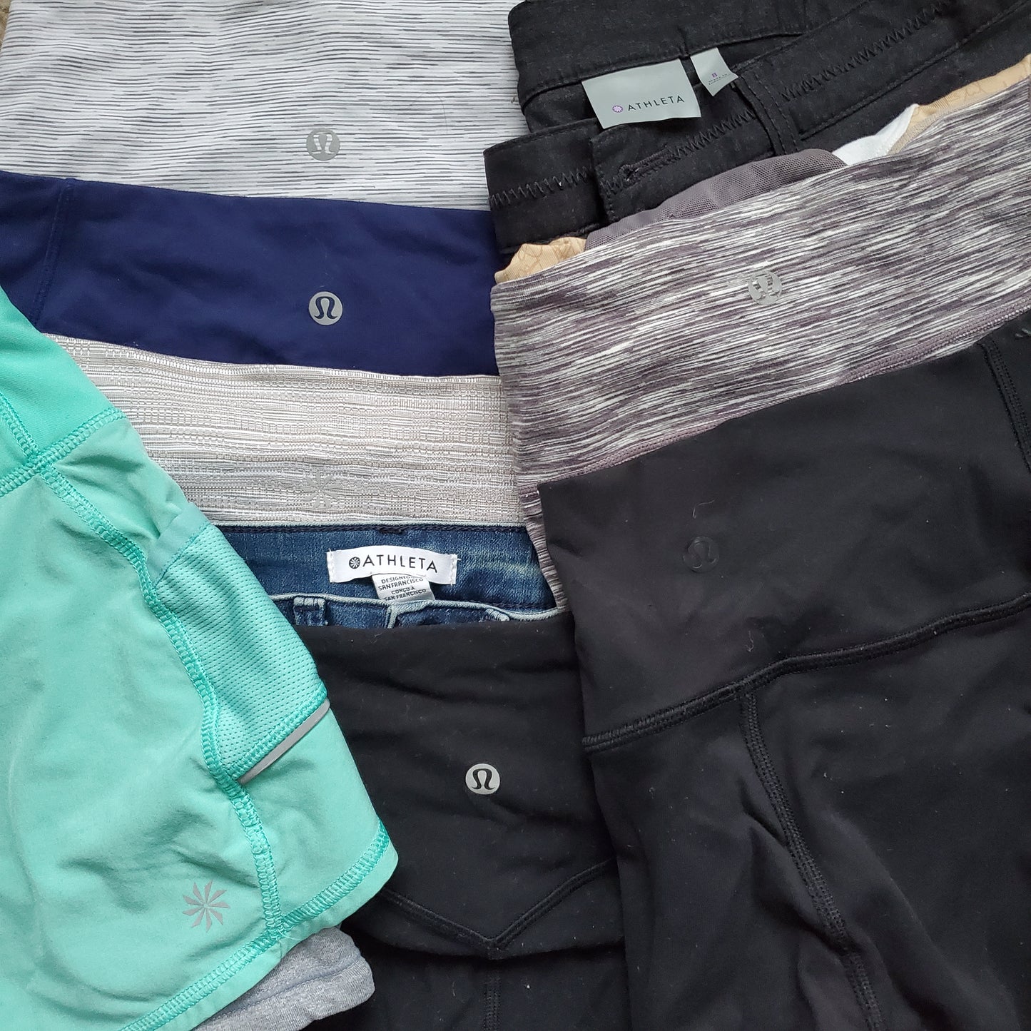 UPDATED 15pc Lululemon & Athleta Activewear Lot