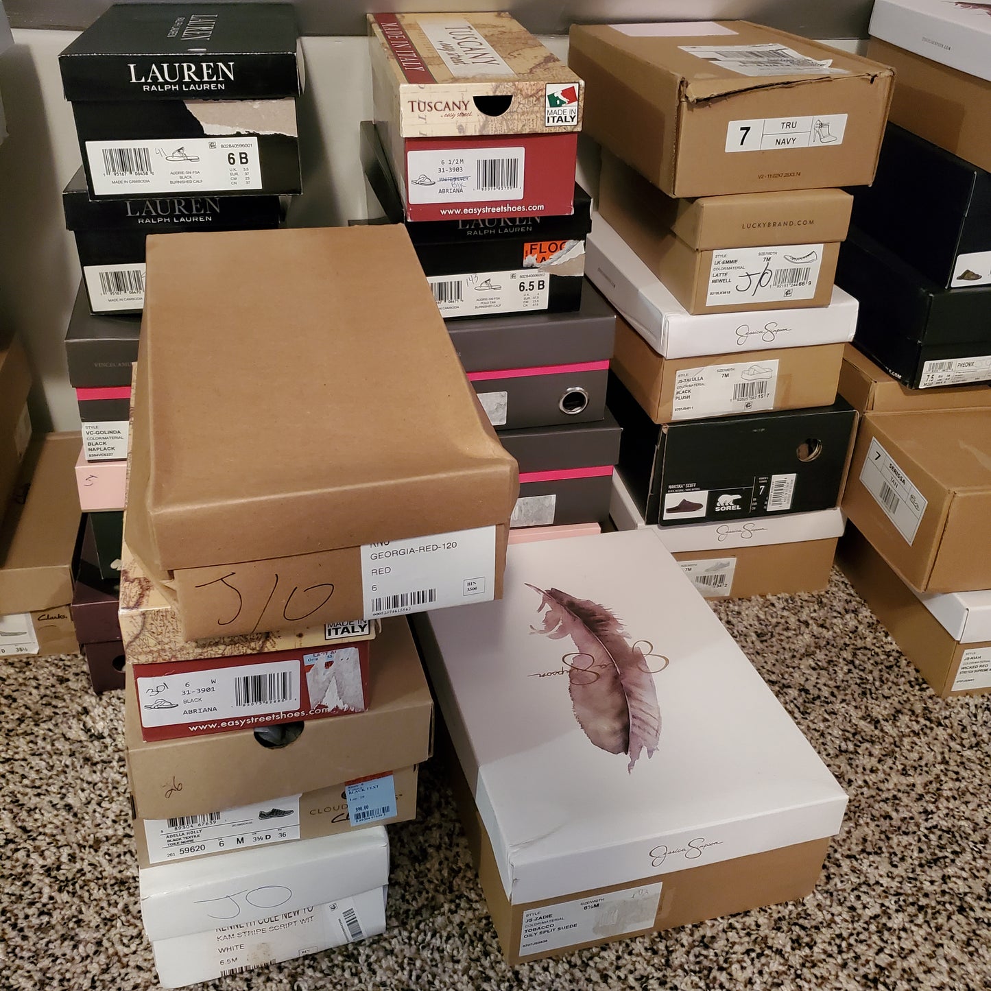 Women's NEW 10pc Assorted Shoes Lot